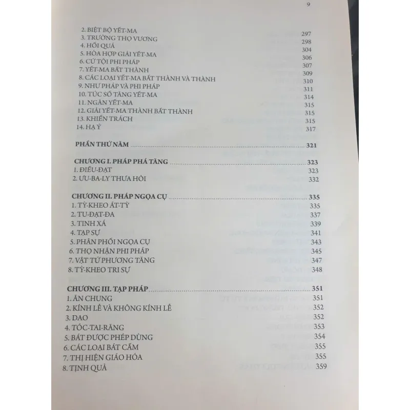 Sách - Di Sa Tắc Bộ Hòa Hê Ngũ Phần Luật - Tập II 977660