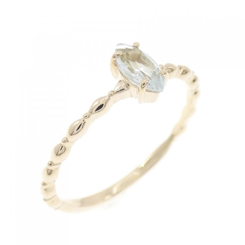 Nhẫn Aquamarine K10YG - Hàng hiệu Chính hãng 849377