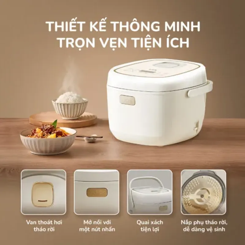 🌟 URC818 – Dòng Nồi Cơm Cao Cấp – Thiết Kế Sang Trọng – Hoạt Động Ổn Định 718281