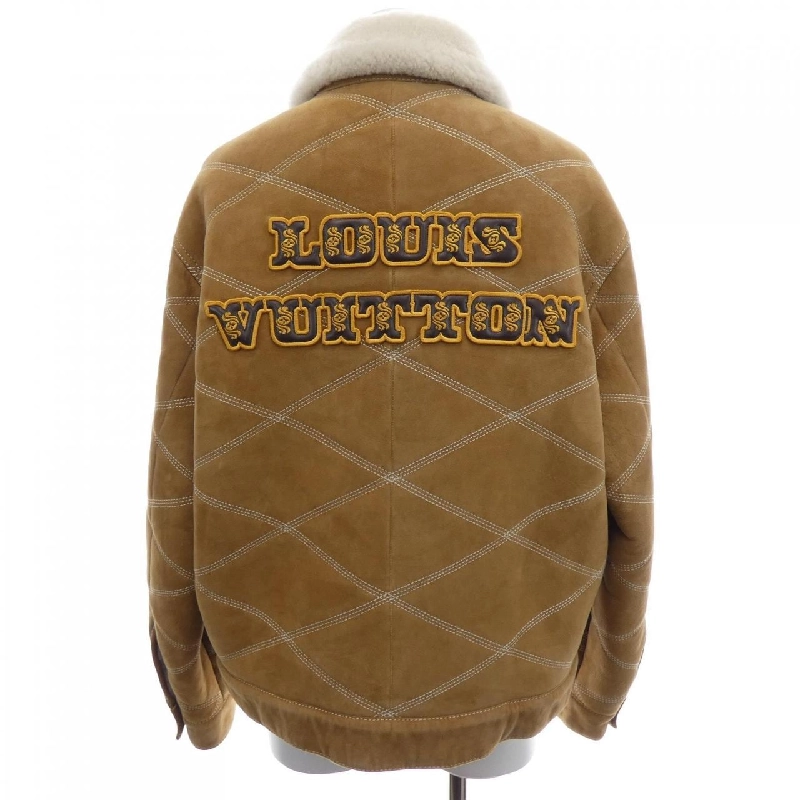 Áo khoác lông cừu thêu LOUIS VUITTON HRL90EMLS - Hàng hiệu Authentic 890801