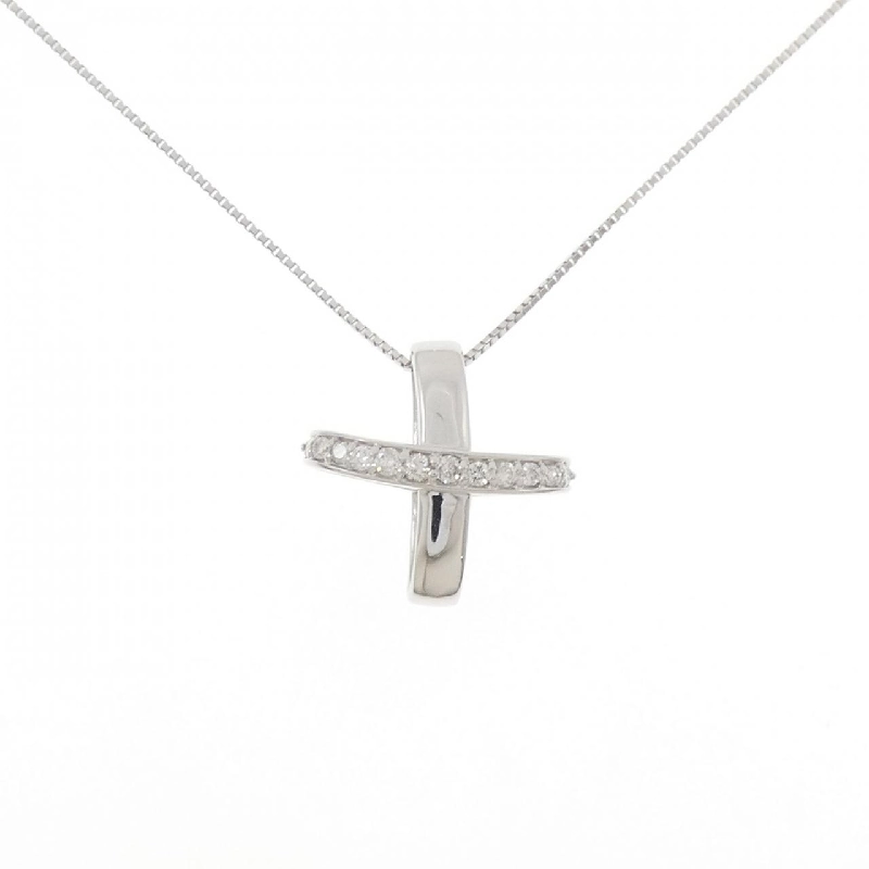 K18WG Dây chuyền kim cương 0.30CT - Hàng hiệu Chính hãng 859843