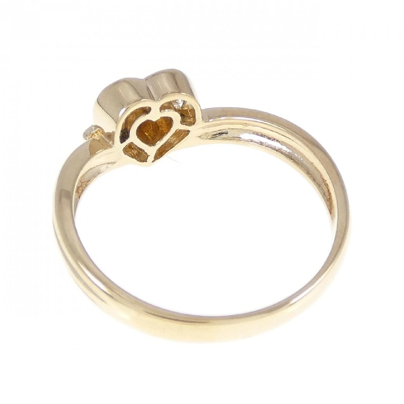 Nhẫn kim cương hình trái tim K18YG 0.13CT 673239