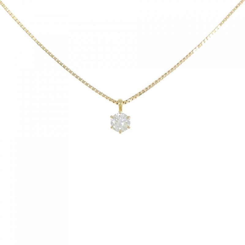 Dây chuyền kim cương K18YG 0.208CT H SI1 VG - Hàng hiệu Chính hãng 874094