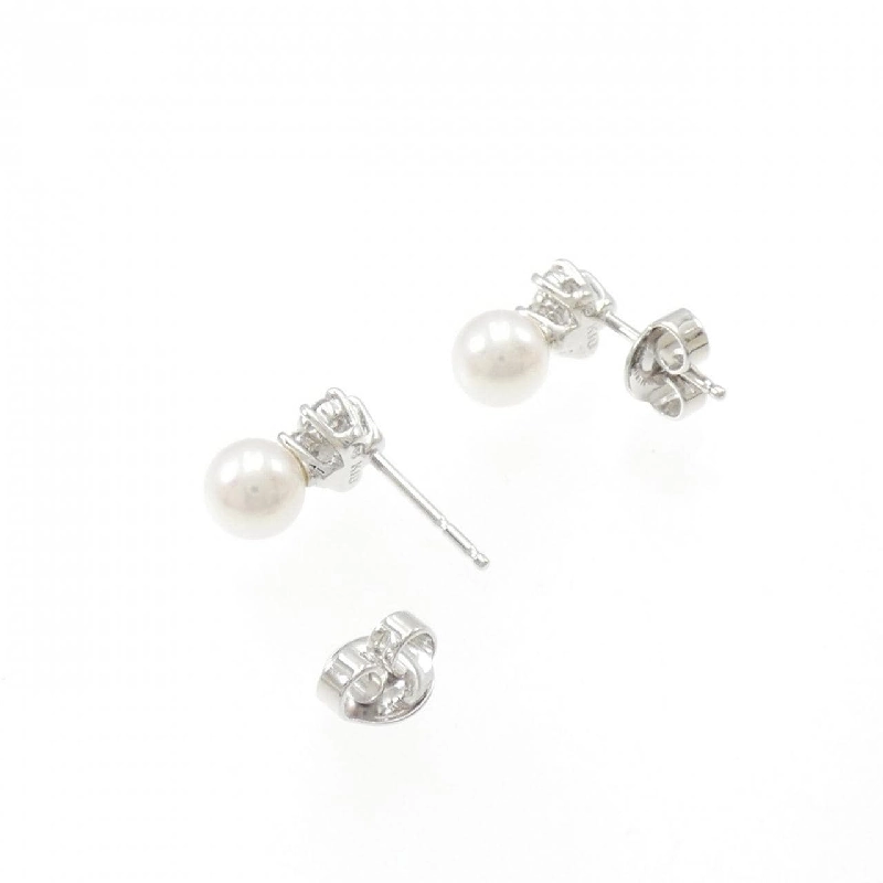 Bông tai ngọc trai Akoya Mikimoto 5.5mm 666040