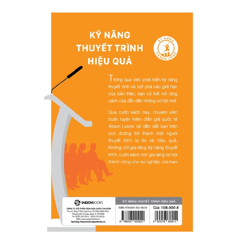 Kỹ Năng Thuyết Trình Hiệu Quả - Alison Lester 137182