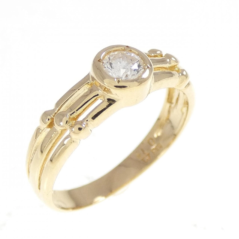 Nhẫn kim cương K18YG 0.15CT - Hàng hiệu chính hãng 854519