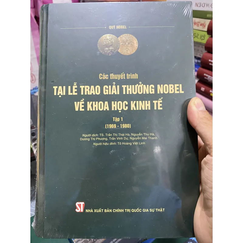 Các thuyết trình tại giải thưởng Nobel về khoa học kinh tế tập 1 a 688420