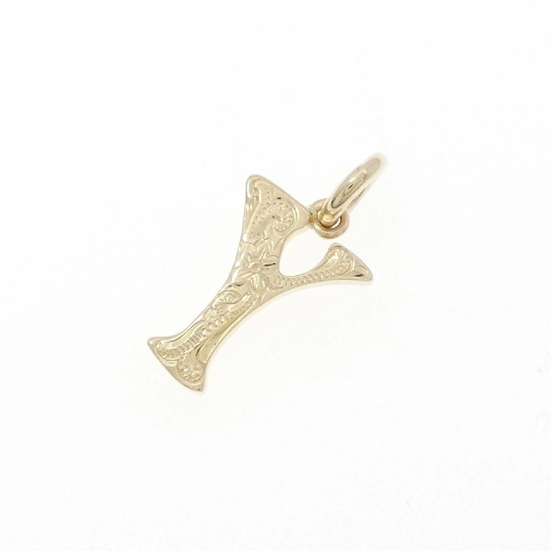 Mặt dây chuyền chữ Y 14KYG - Hàng hiệu Authentic 862615