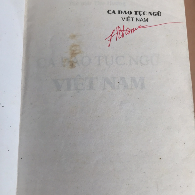 CA DAO TỤC NGỮ VIỆT NAM 507248
