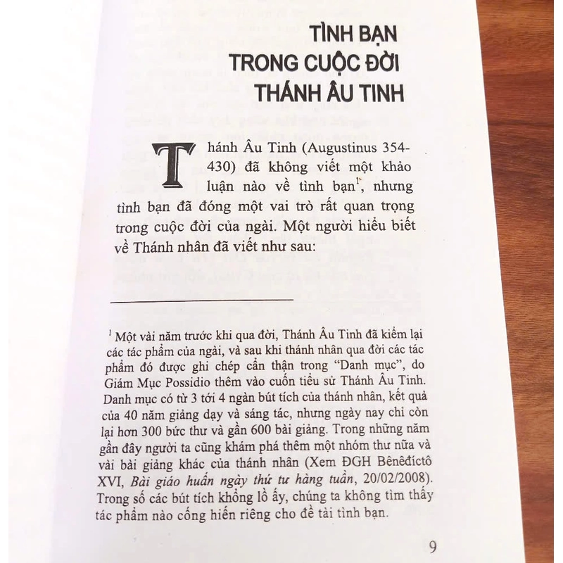 Tình Bạn Trong Cuộc Đời Thánh Âu Tinh 332270