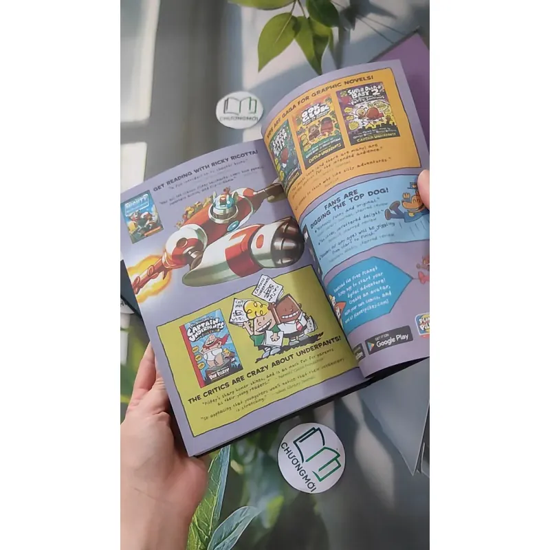 [MIỄN PHÍ BỌC SÁCH] Dog Man - Tập 1,2 - Dav Pilkey 990094