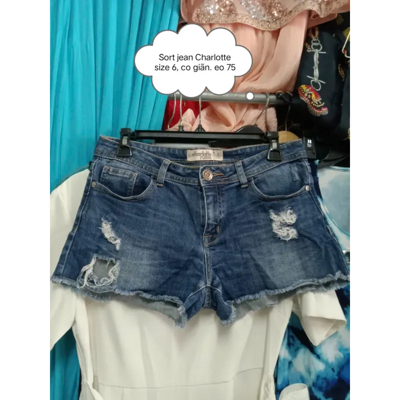 Short jean eo từ 70 đến 75 đồng giá 35k 563544