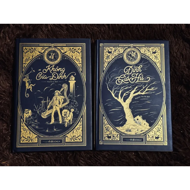 Combo không gia đình + đỉnh gió hú (bìa cứng) 998283