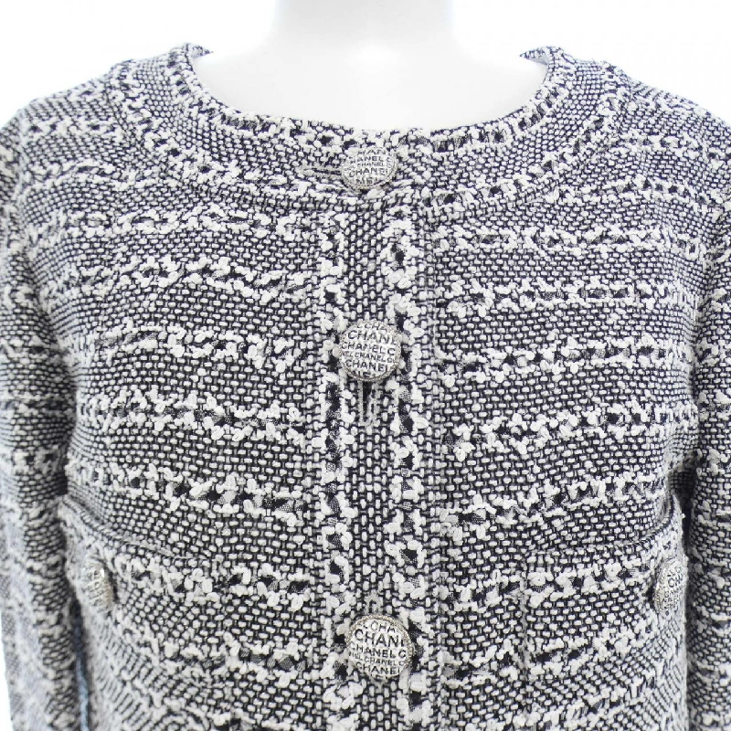 【Mã giảm giá】Áo khoác không cổ CHANEL 642016