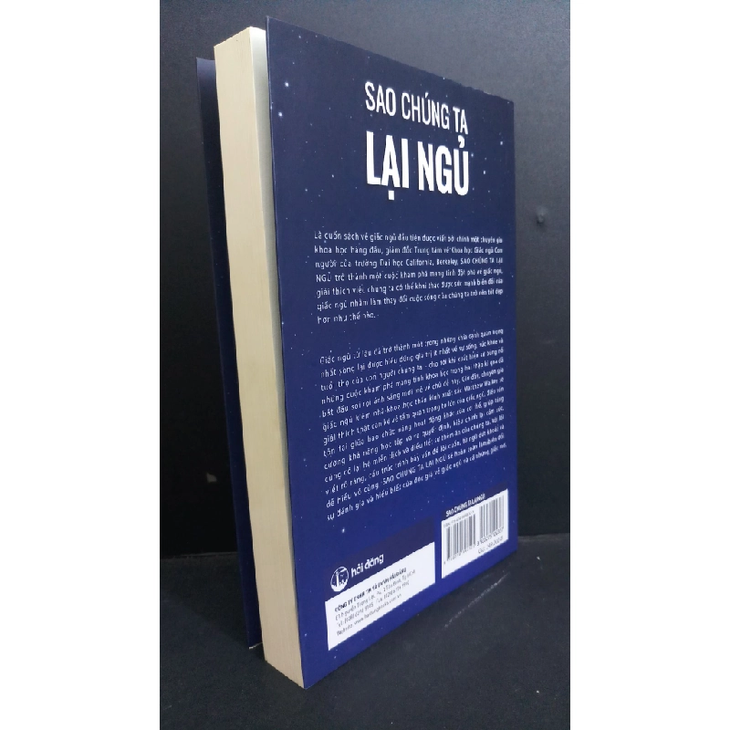 Sao chúng ta lại ngủ mới 90% bẩn nhẹ 2020 HCM0612 Matthew Walker KHOA HỌC ĐỜI SỐNG 353452