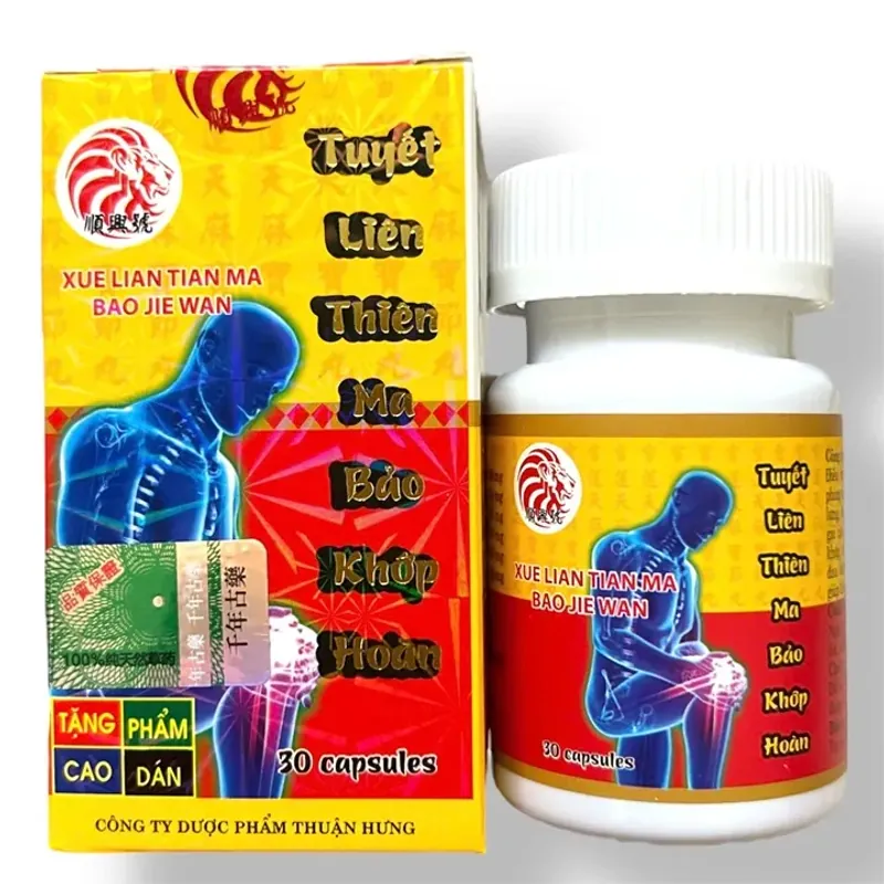 Viên uống Tuyết liên thiên ma bảo khớp hoàn hỗ trợ đau nhức xương khớp, nhức khớp gối 800868