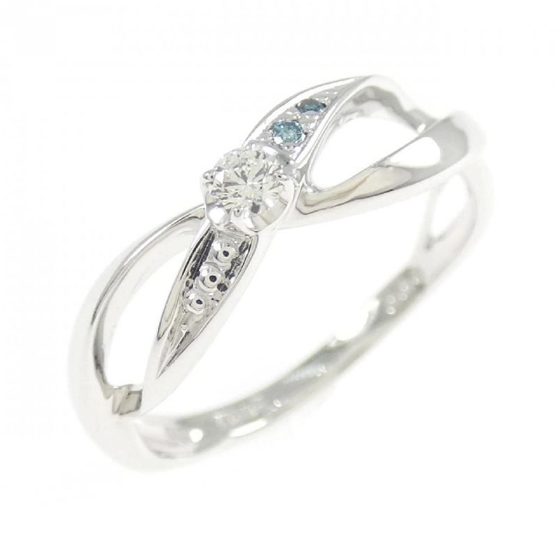 Nhẫn kim cương K10WG 0.06CT - Hàng hiệu Authentic 855116