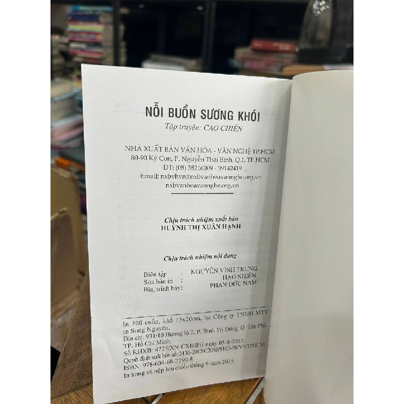 Nỗi Buồn Sương Khói - Cao Chiếm - Cao Chiếm 961016