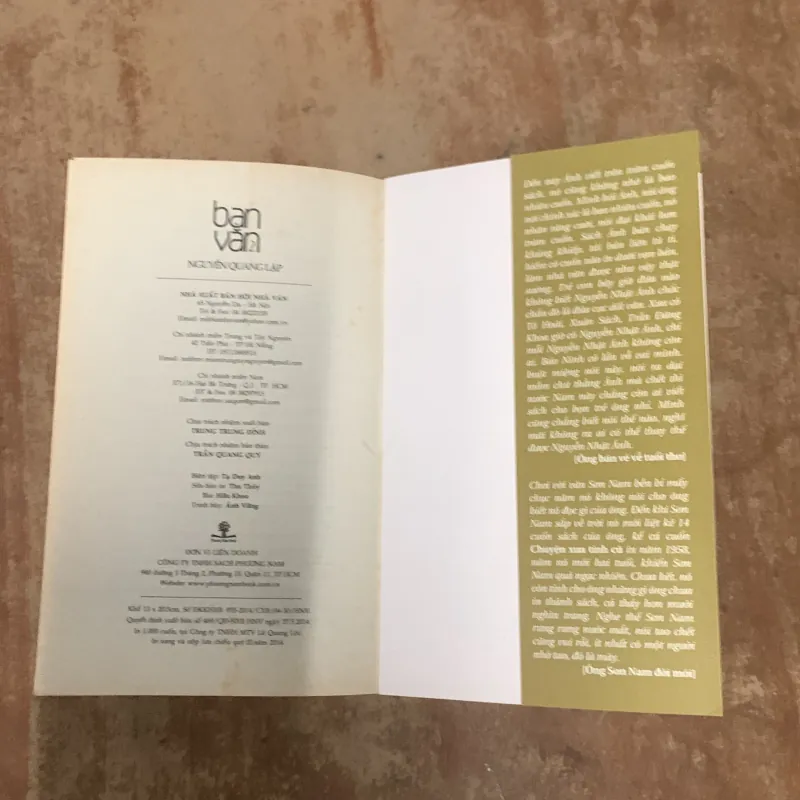 COMBO NGUYỄN QUANG LẬP - BẠN VĂN hai tập - tạp bút  973242