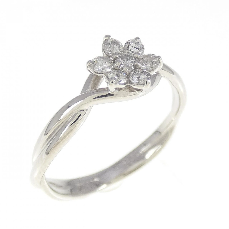 Nhẫn kim cương hoa PT900 0.20CT 670267