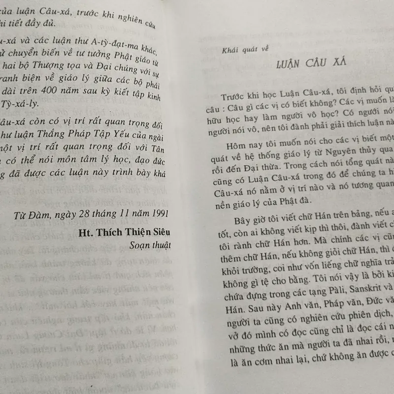 Đại cương Luận Câu Xá  740353