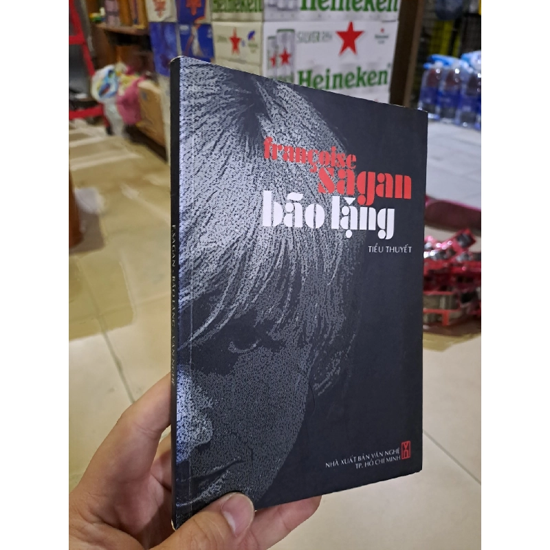 Bão lặng tiểu thuyết F.Sagan mới 80% ố, có dấu mộc 2002 HCM0308 Văn học nước ngoài 923774