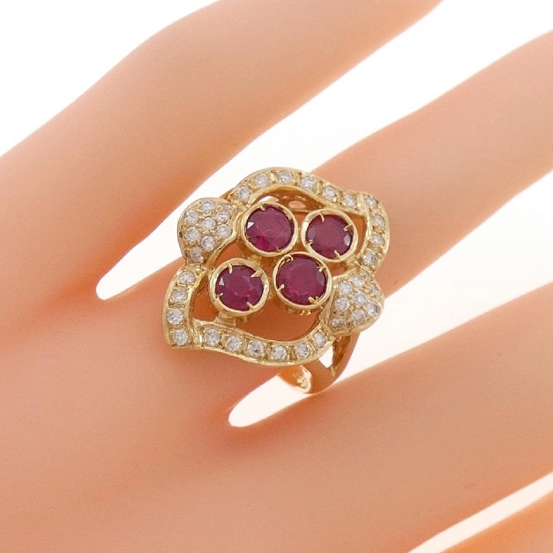 Nhẫn Ruby K18YG 0.98CT - Hàng hiệu Chính hãng 850477