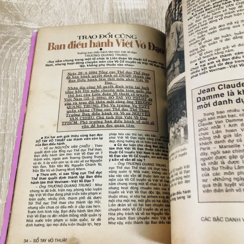 SỔ TAY VÕ THUẬT- CÁC BẬC DANH VÕ VIỆT NAM & THẾ GIỚI  544396