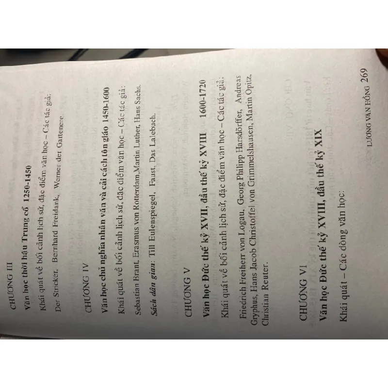 Đại Cương Văn Học Đức (từ khởi thuỷ tới 2002) - Lương Văn Hồng 455675