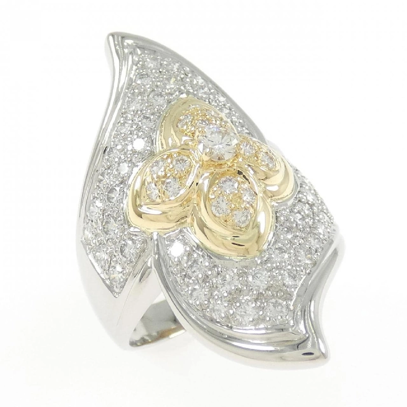 Nhẫn kim cương PT900/18KYG 1.26CT 665440