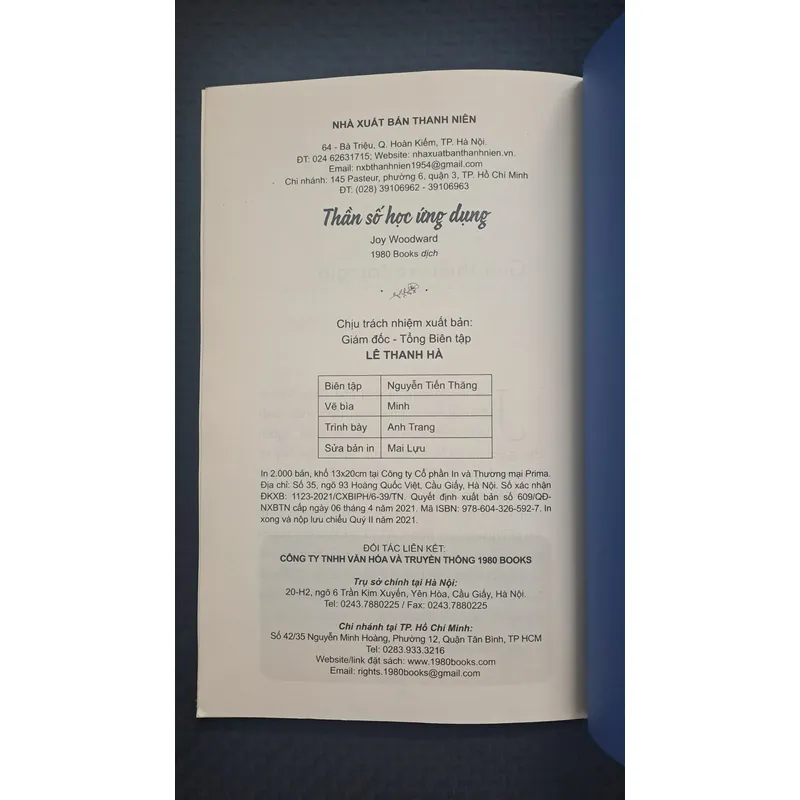 Thần số học ứng dụng - Joy Woodward 715378