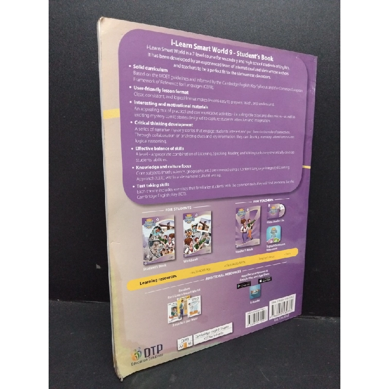 I - Learn Smart World 9 Student's book mới 70% ố ẩm HCM1710 HỌC NGOẠI NGỮ Oreka-Blogmeo 303225