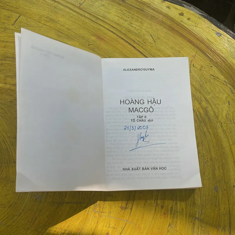 HOÀNG HẬU MACGÔ (hai tập)- ALEXANDRƠ ĐUYMA 783746