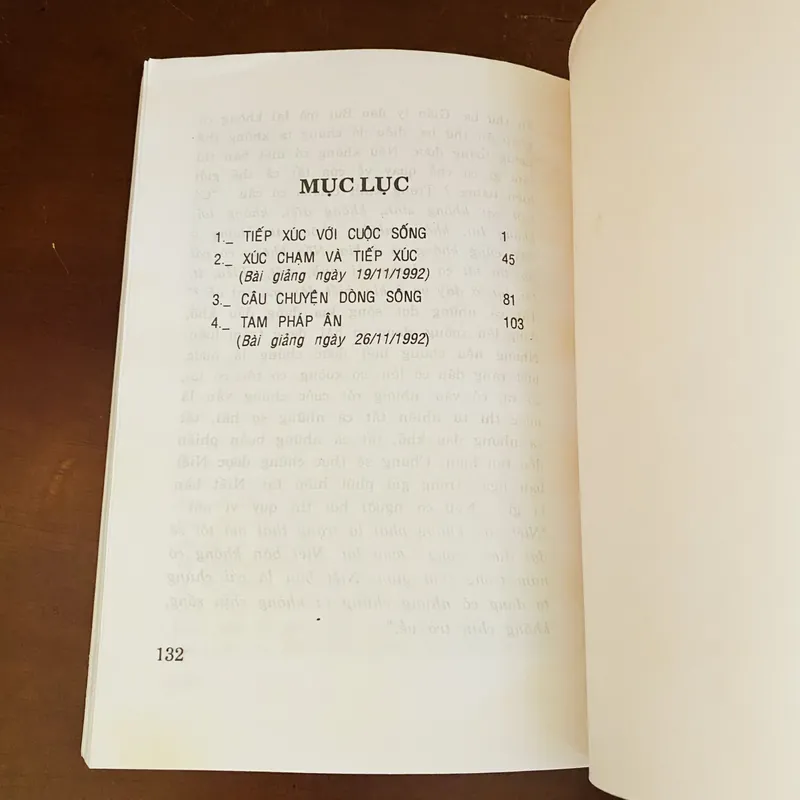 Tiếp xúc với sự sống - Thích Nhất Hạnh  693036