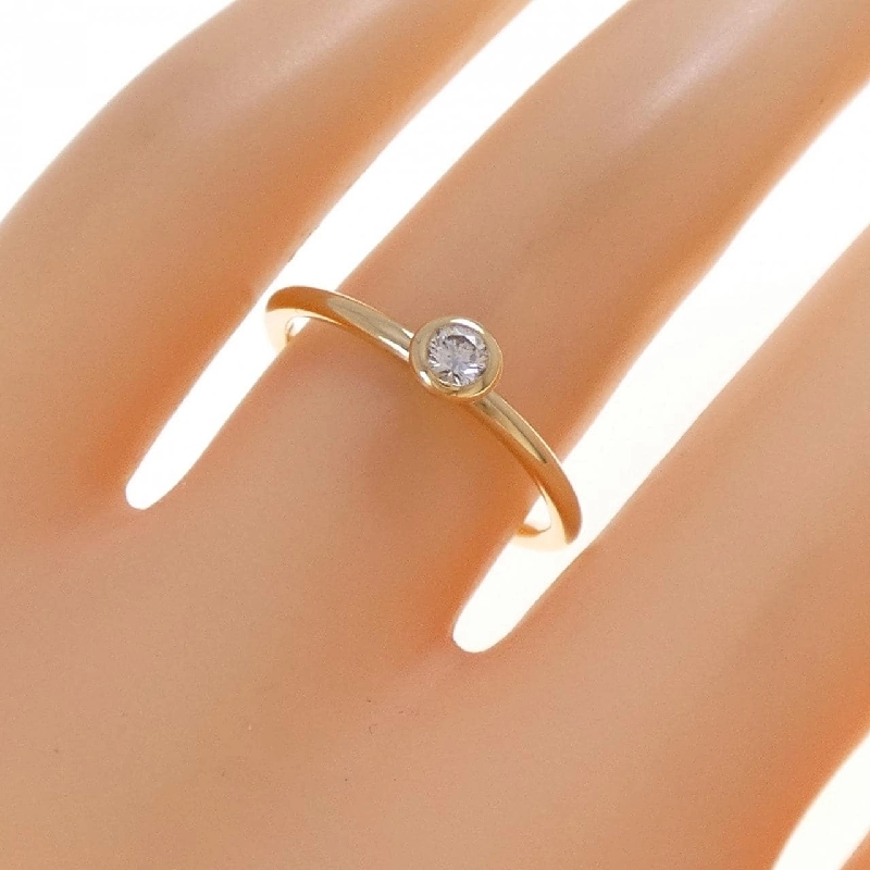 Nhẫn kim cương K18YG - Hàng hiệu Authentic 848712