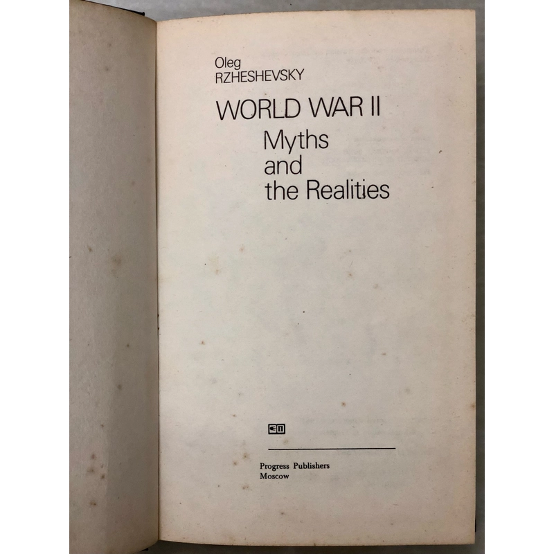 WORLD WAR II: MYTHS AND THE REALITIES, Đệ nhị Thế chiến: Huyền thoại và Sự thật, 1984 457809