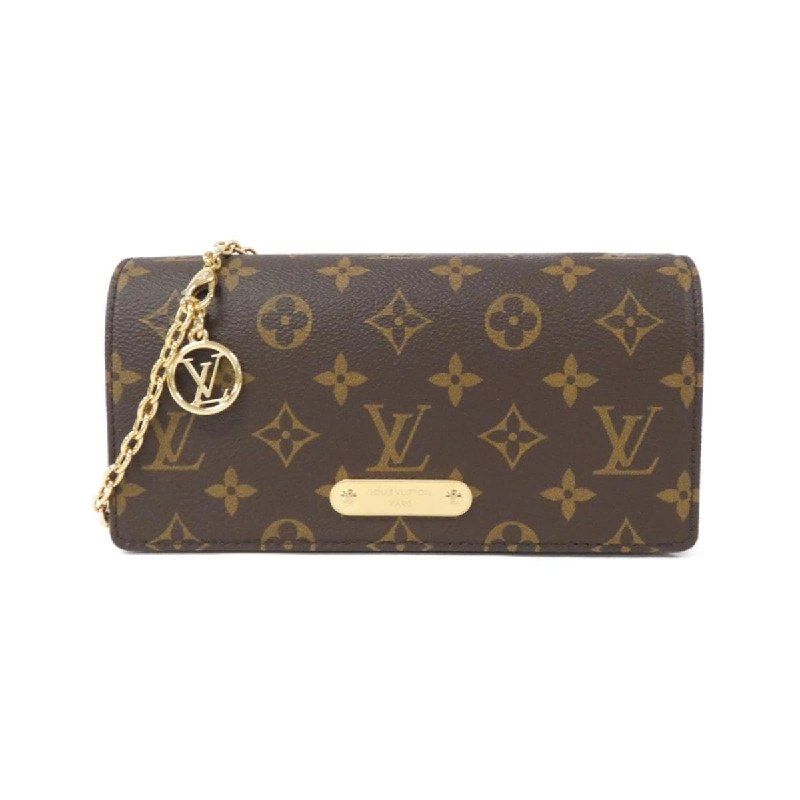 【Sản phẩm chưa sử dụng】Ví Louis Vuitton Monogram Wallet On Chain Lily M82509 614203