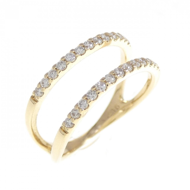 Nhẫn kim cương K18YG 0.16CT 670005