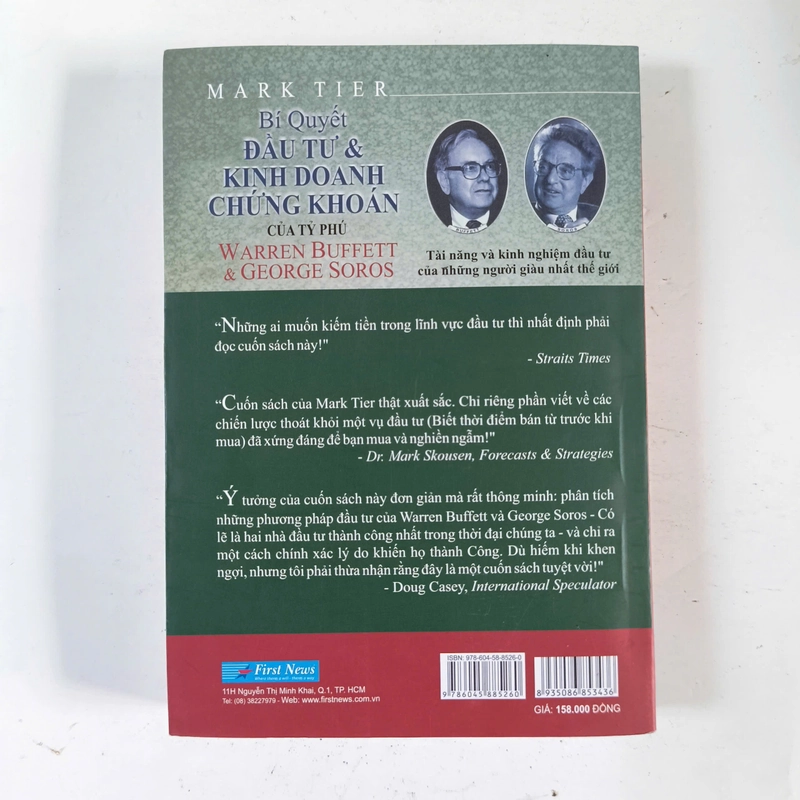 Bí quyết đầu tư kinh doanh của tỷ phú warren buffett và George Soros (2020) 274974