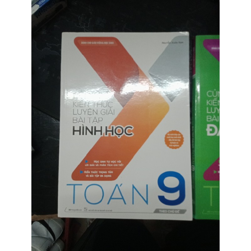 2 quyển megabook toán 9  hình và đại số 9705