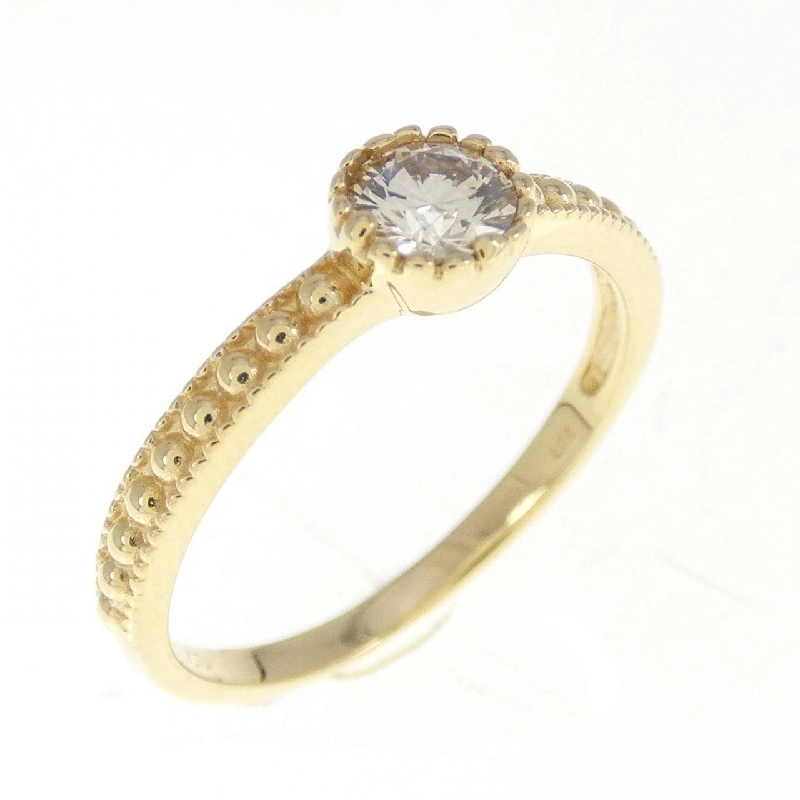 Nhẫn kim cương K18YG 0.269CT 673531