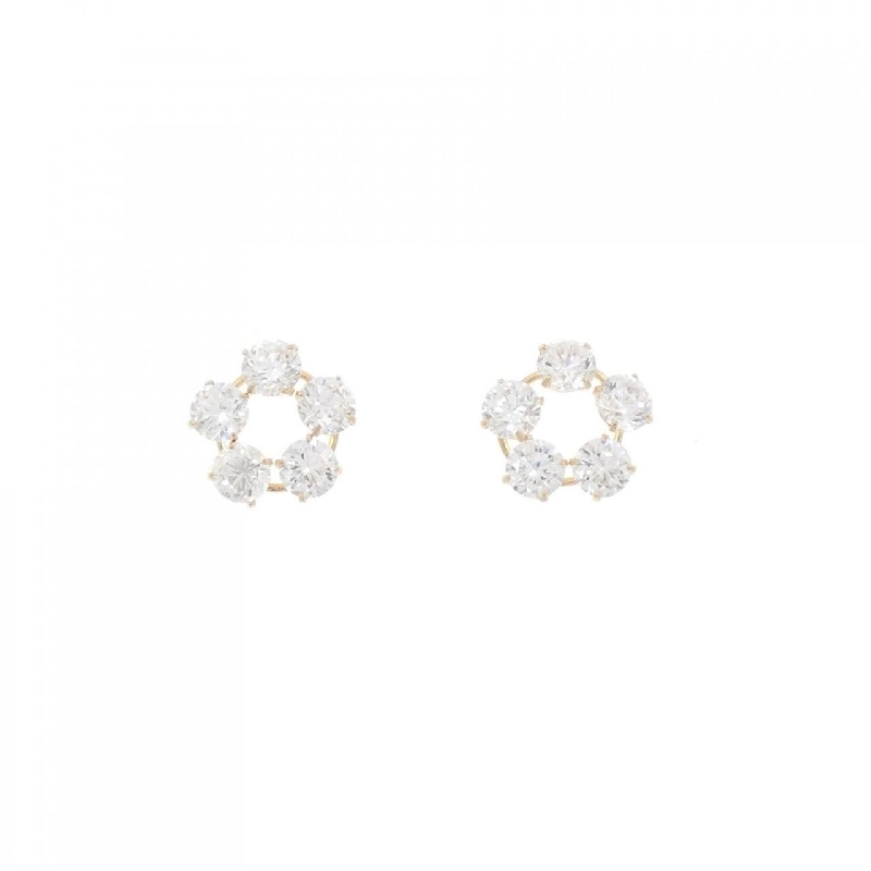 K18YG Cubic Bông tai - Hàng hiệu Chính hãng 875605