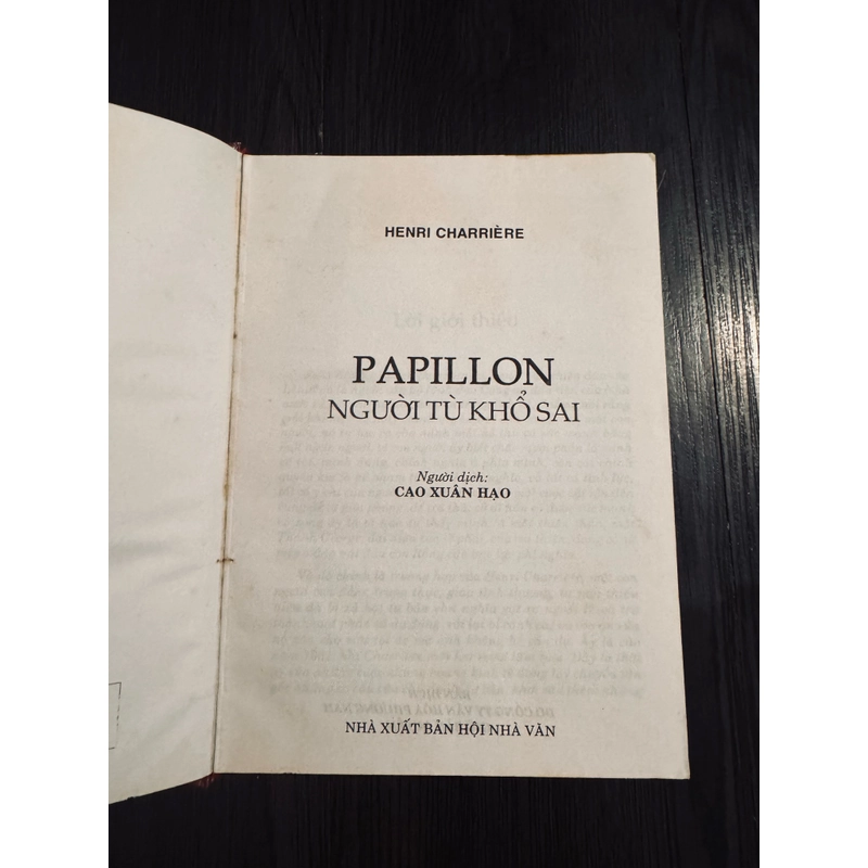 Papillon người tủ khổ sai (bìa cứng) 461889