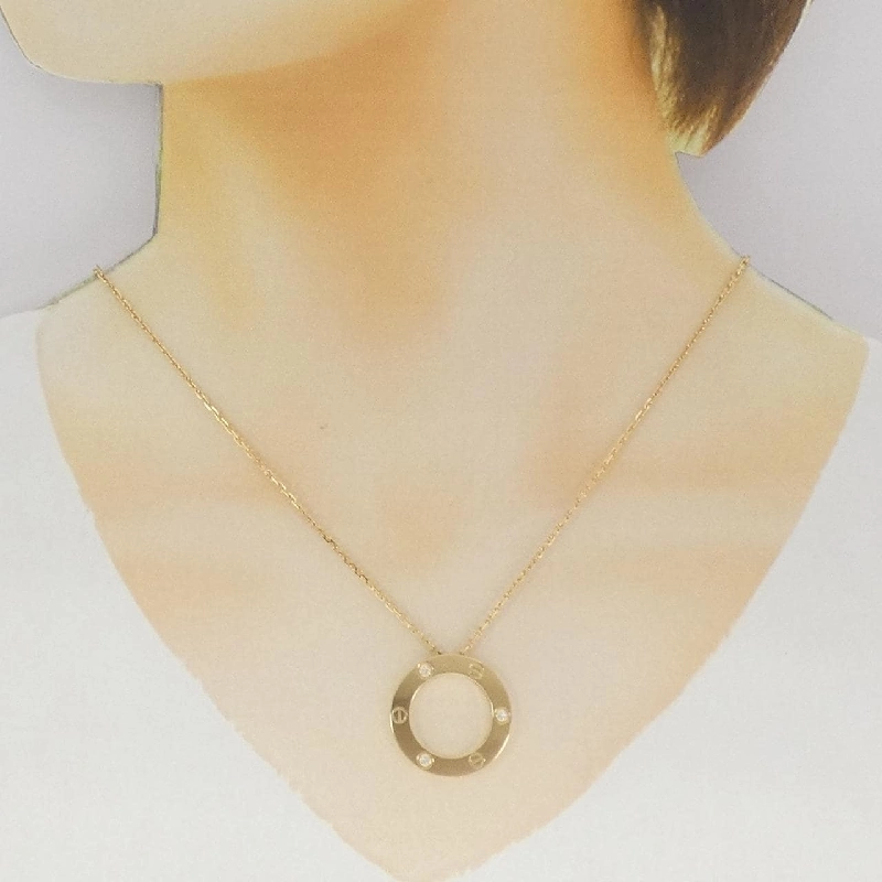 Dây chuyền Cartier Love nửa kim cương - Hàng hiệu Authentic 841742