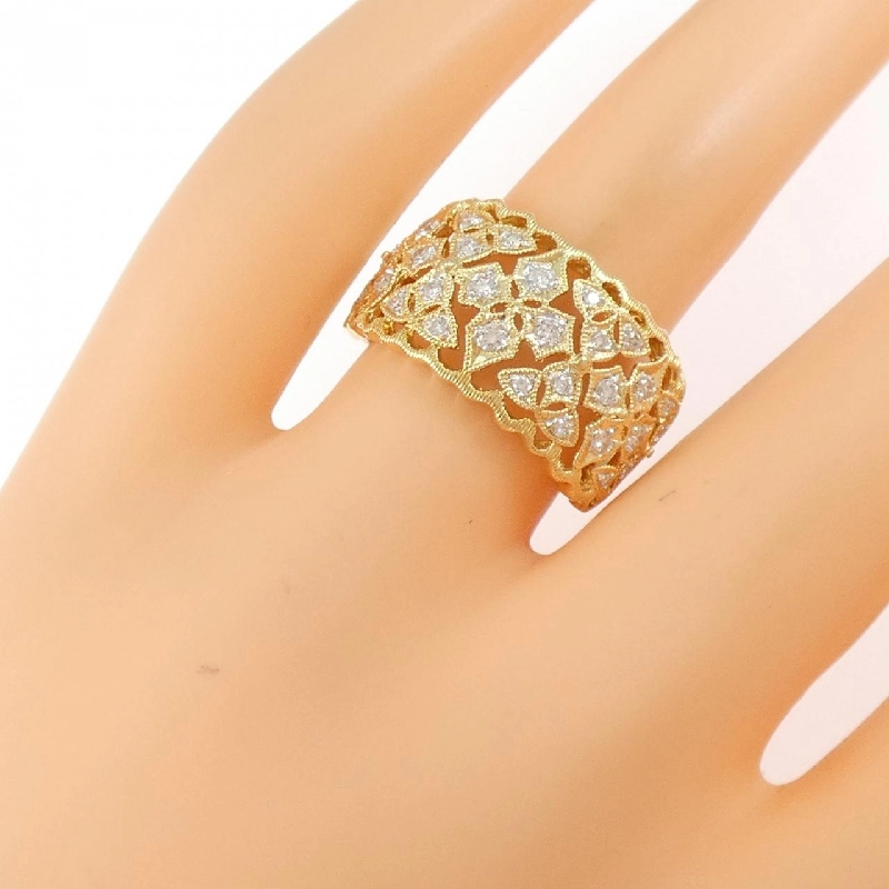 Nhẫn kim cương K18YG/K18WG 0.32CT 668177