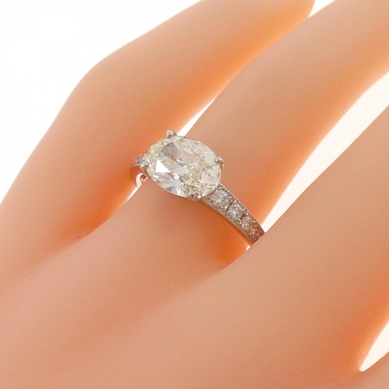 Nhẫn kim cương PT900 2.014CT M SI2 cắt oval - Hàng hiệu Authentic 874959