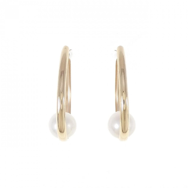 K10YG Bông tai ngọc trai nước ngọt 6.9mm - Hàng hiệu Chính hãng 877120