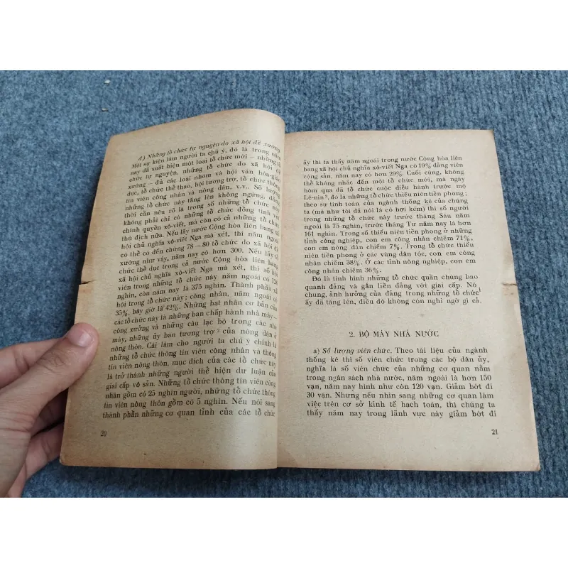 BÁO CÁO VỀ XÂY DỰNG CHỦ NGHĨA XÃ HỘI TẬP I 688734