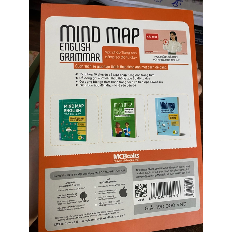 Mind map ngữ pháp tiếng anh 100% new 274066