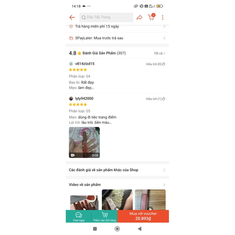 Son kem pinkcoco  706921